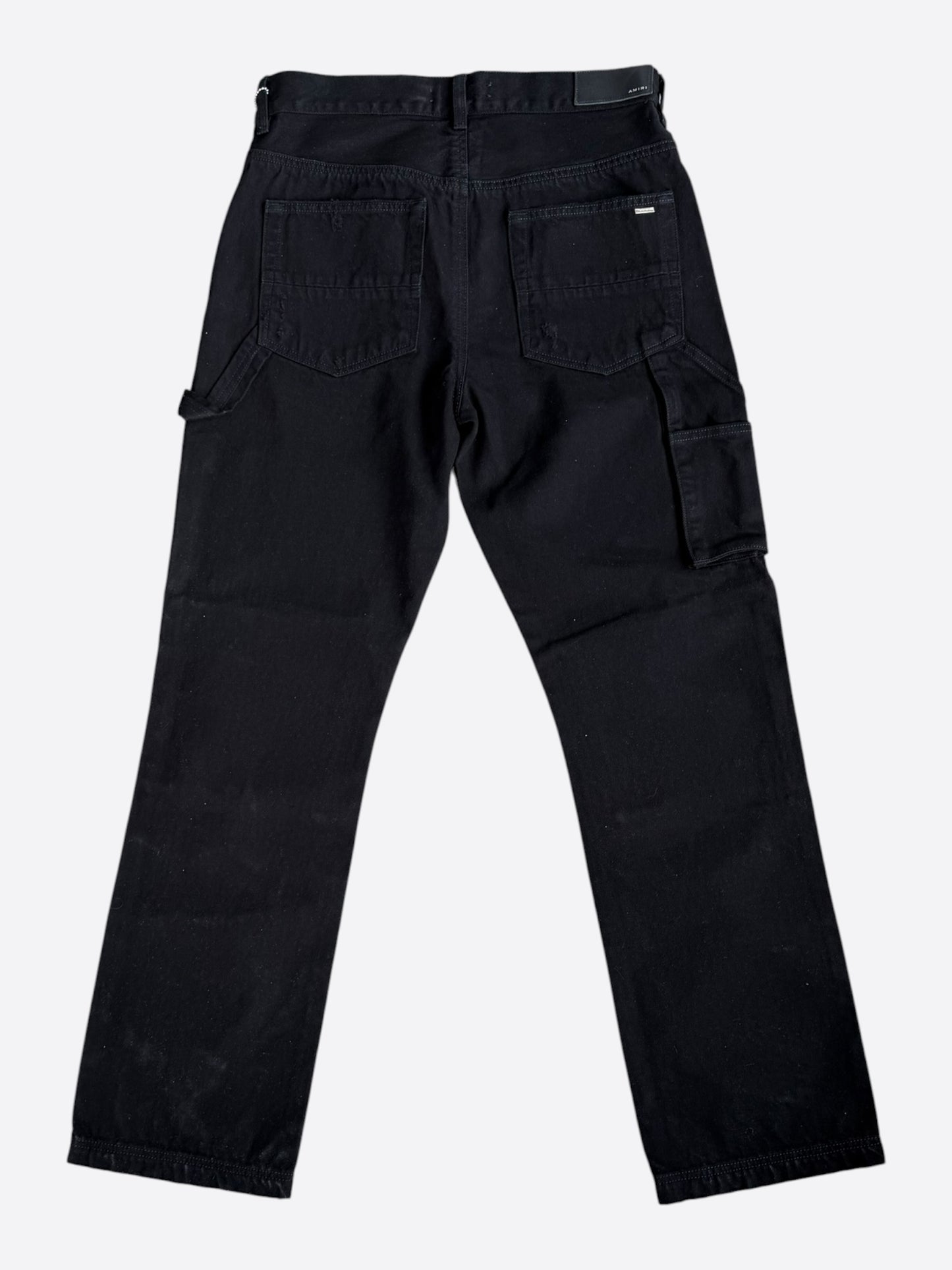 Amiri Black Double Knee Carpenter Pants