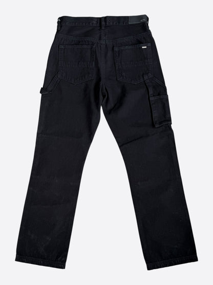 Amiri Black Double Knee Carpenter Pants