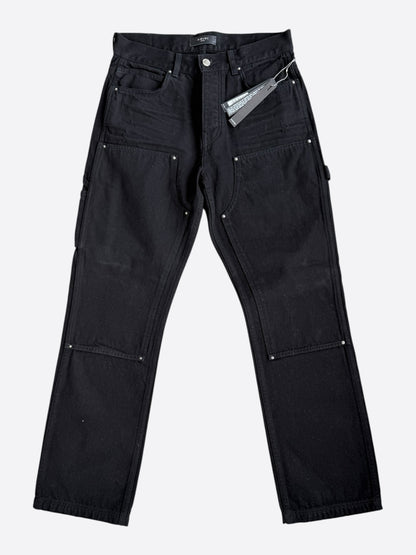Amiri Black Double Knee Carpenter Pants