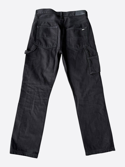 Amiri Black Double Knee Carpenter Pants