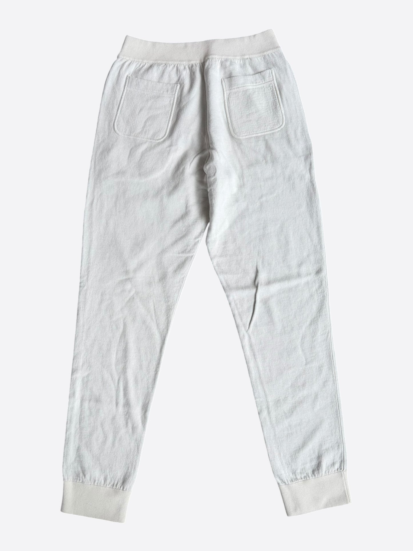 Dior White Oblique Track Pants