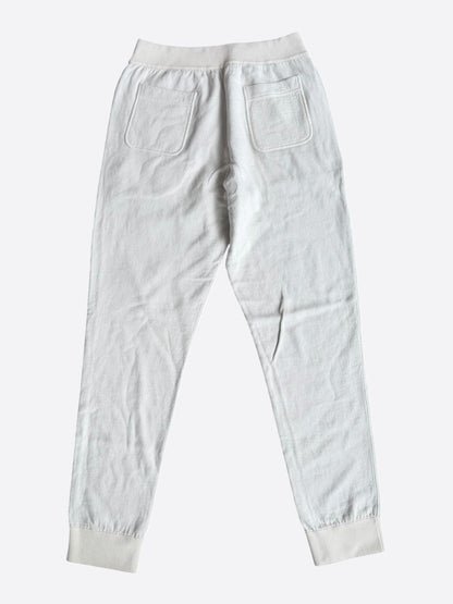 Dior White Oblique Track Pants