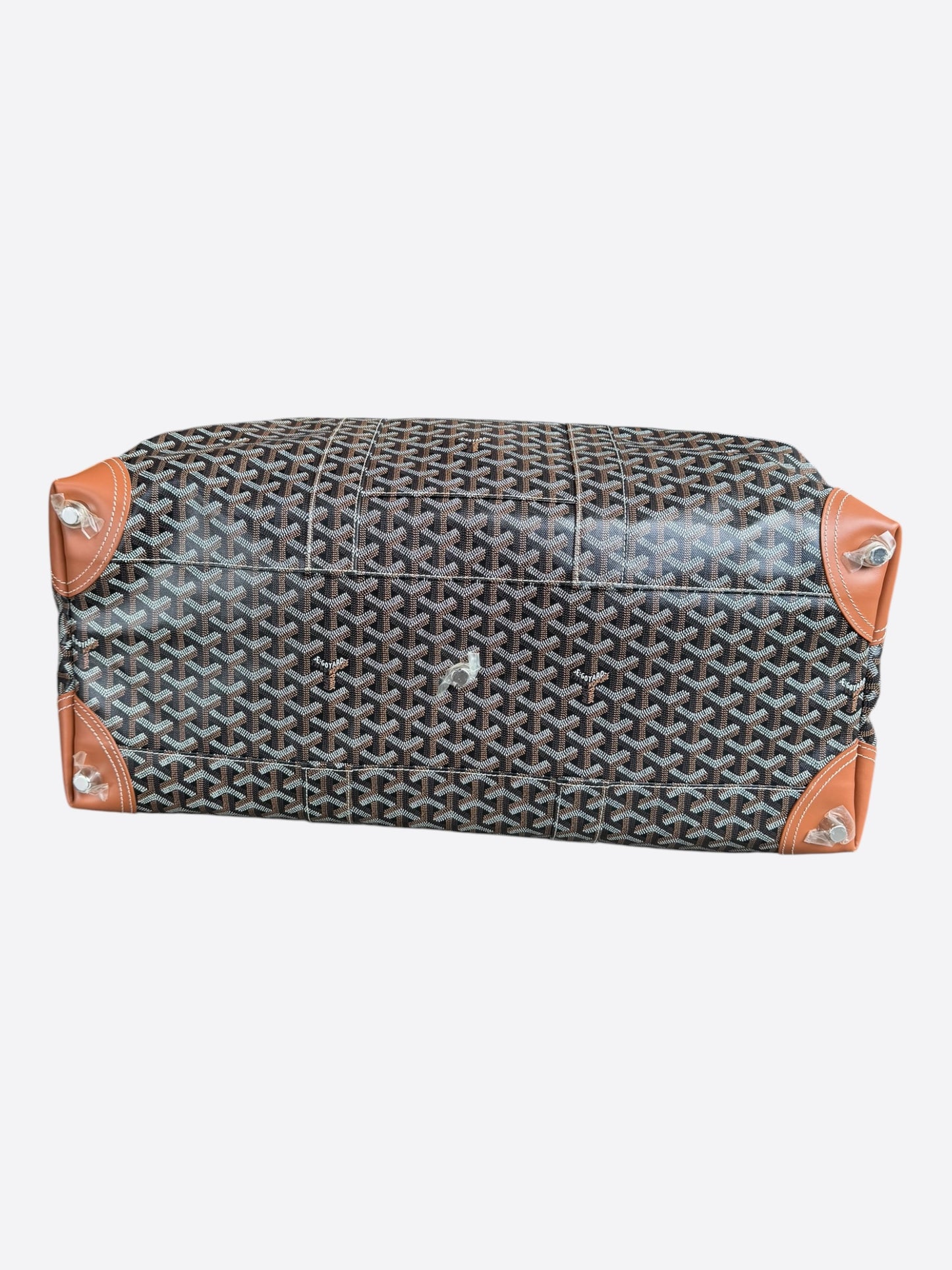 Goyard Black & Brown Boeing 55 Duffel Bag