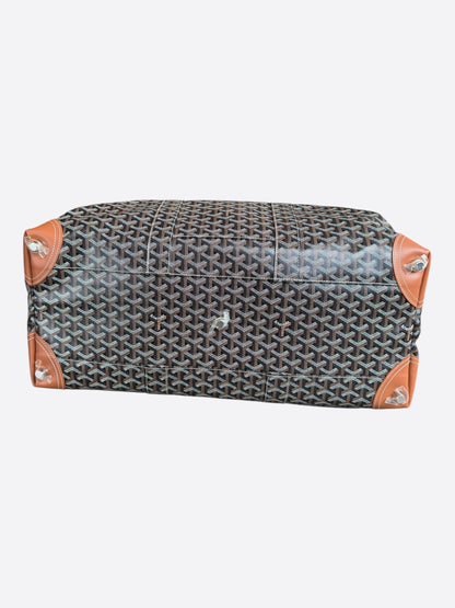 Goyard Black & Brown Boeing 55 Duffel Bag