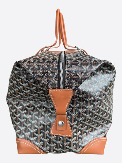 Goyard Black & Brown Boeing 55 Duffel Bag