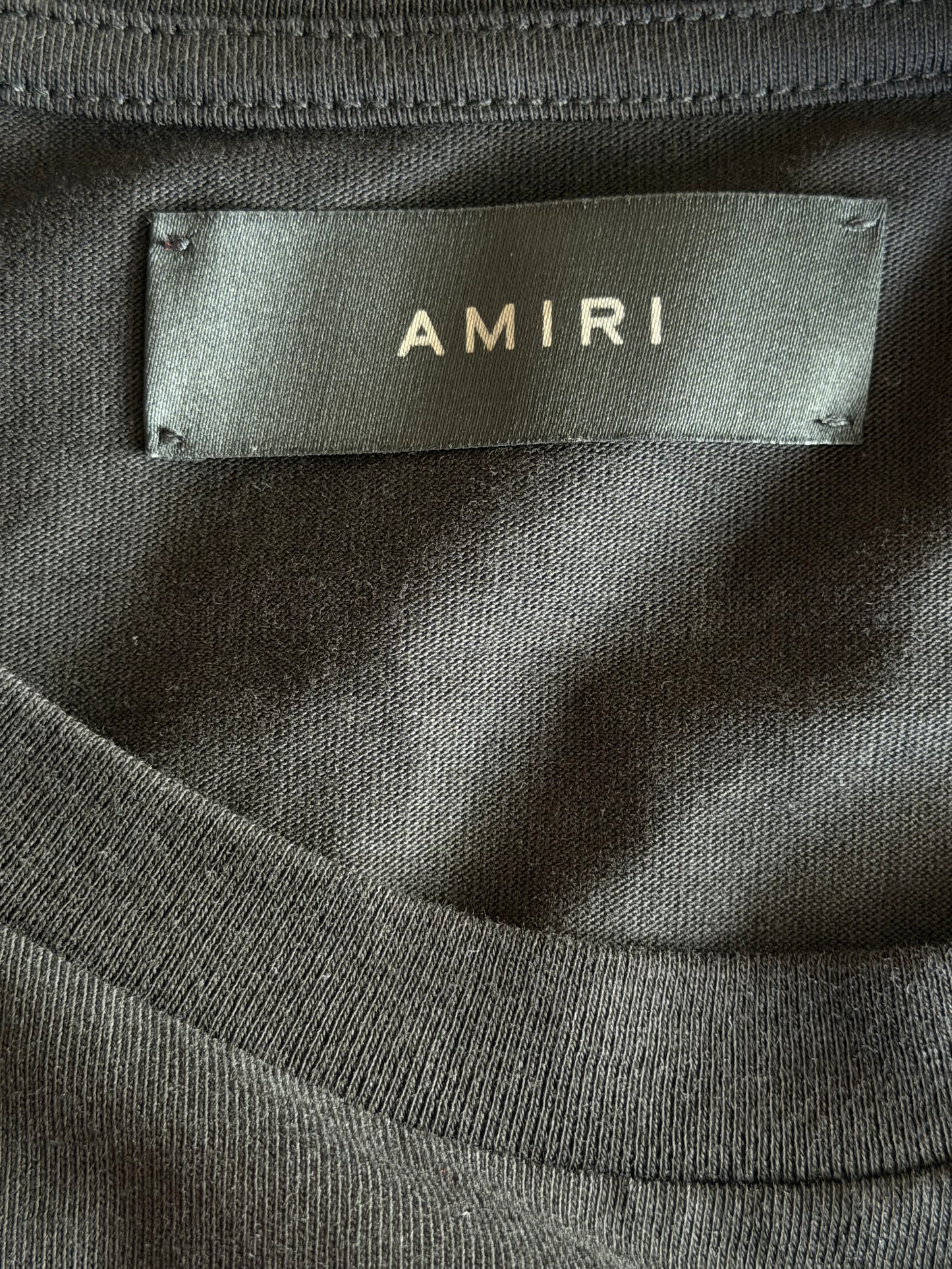 Amiri Black Cheetah Graphic T-Shirt