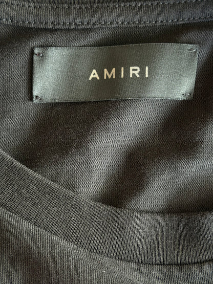 Amiri Black Cheetah Graphic T-Shirt