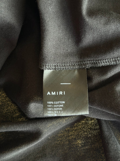 Amiri Black Cheetah Graphic T-Shirt