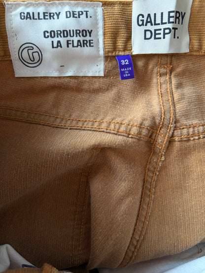 Gallery Dept Tan LA Flare Corduroy Pants
