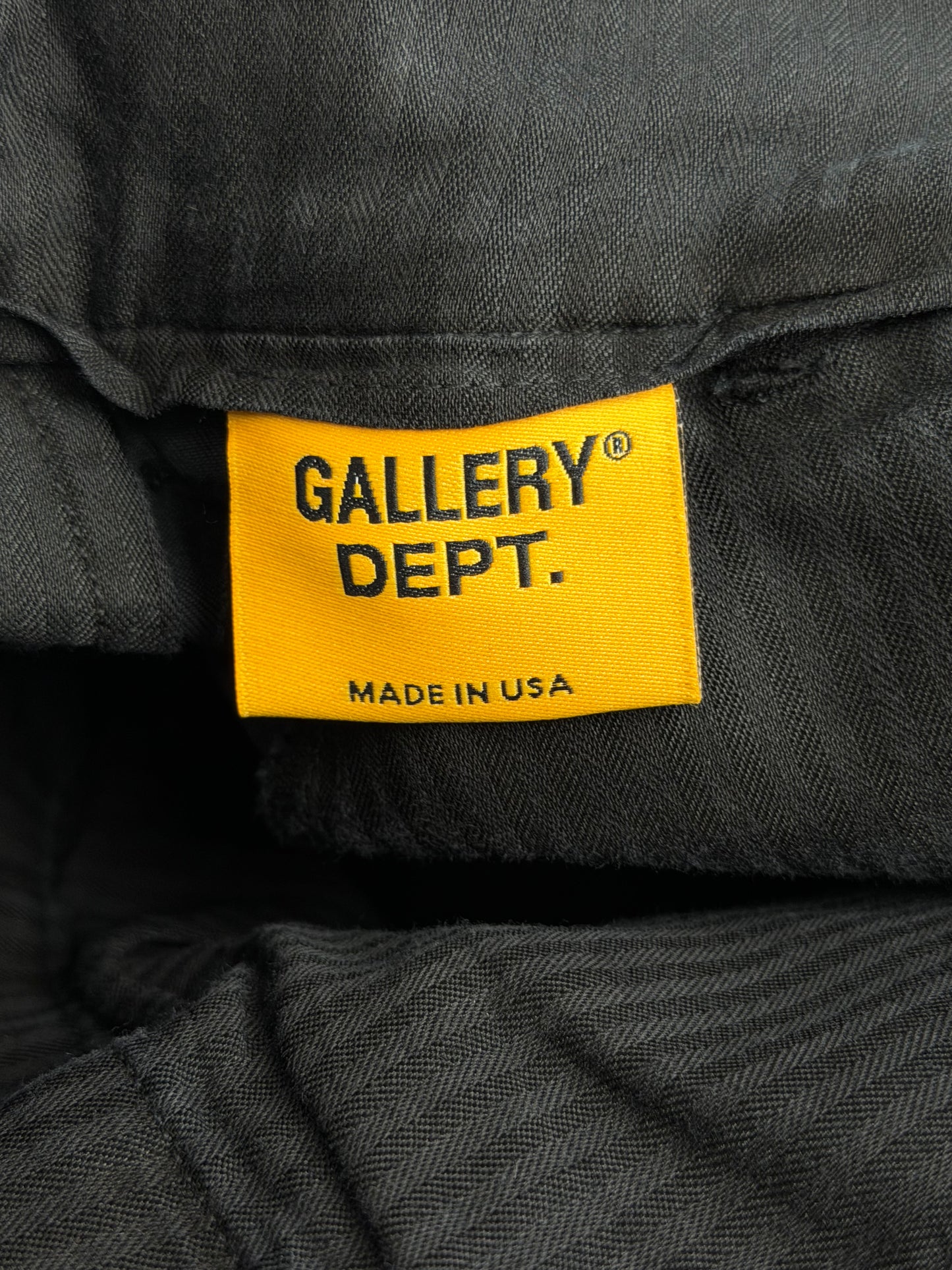 Gallery Dept Black LA Flare Chino Pants