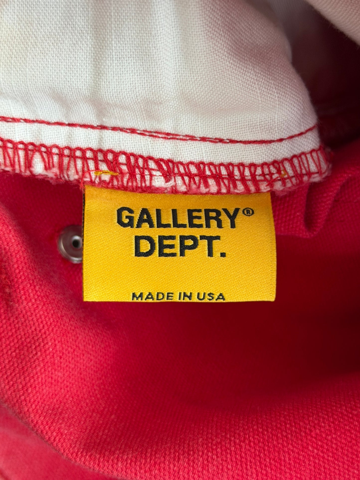 Gallery Dept Red LA Flare Carpenter Pants