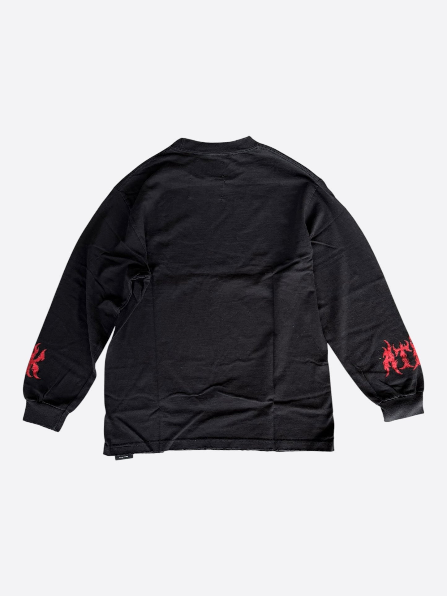 Gallery Dept Black & Red Art That Kills Logo Longsleeve T-Shirt