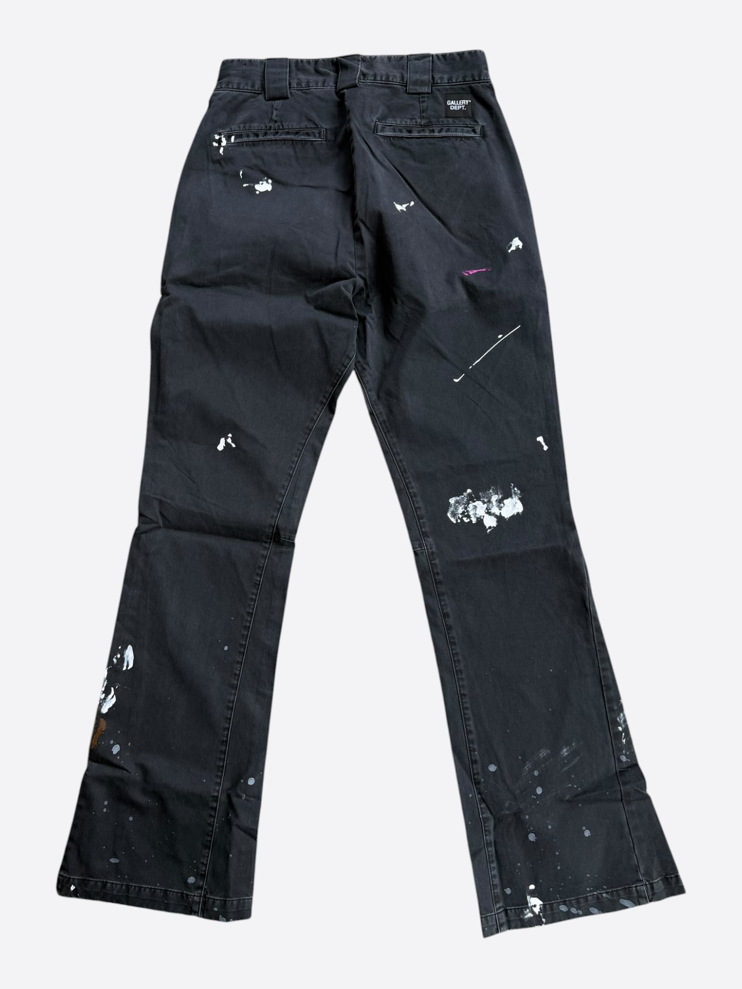 Gallery Dept Black LA Flare Chino Pants