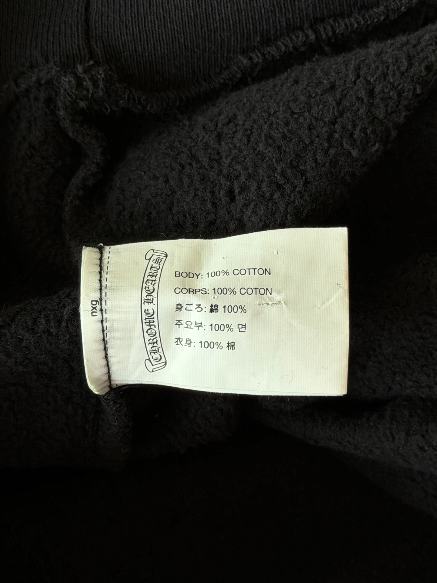 Chrome Hearts Black & White Deadly Doll Sweater