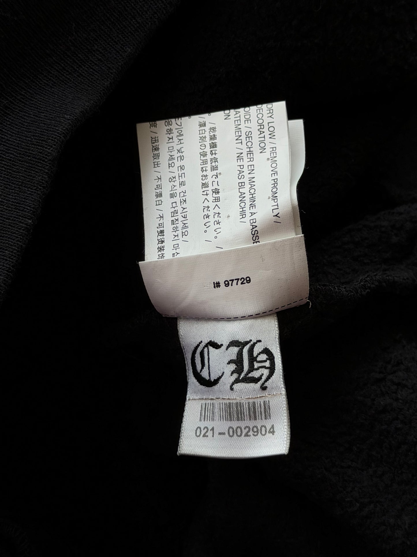 Chrome Hearts Black & White Deadly Doll Sweater