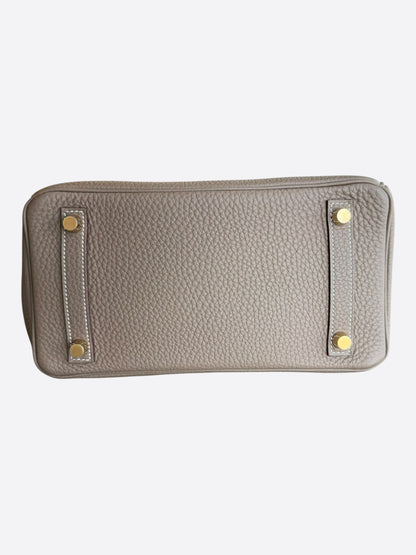 Hermes Etoupe Togo & Gold Hardware Birkin 25
