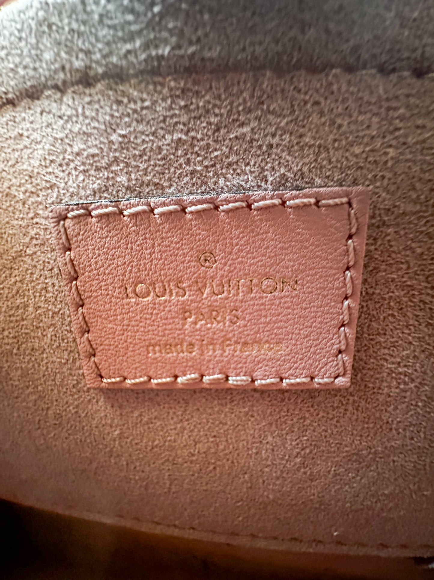 Louis Vuitton Brown & Pink Monogram Locky BB