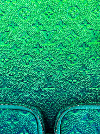 Louis Vuitton Green Taurillon Illusion Monogram Backpack
