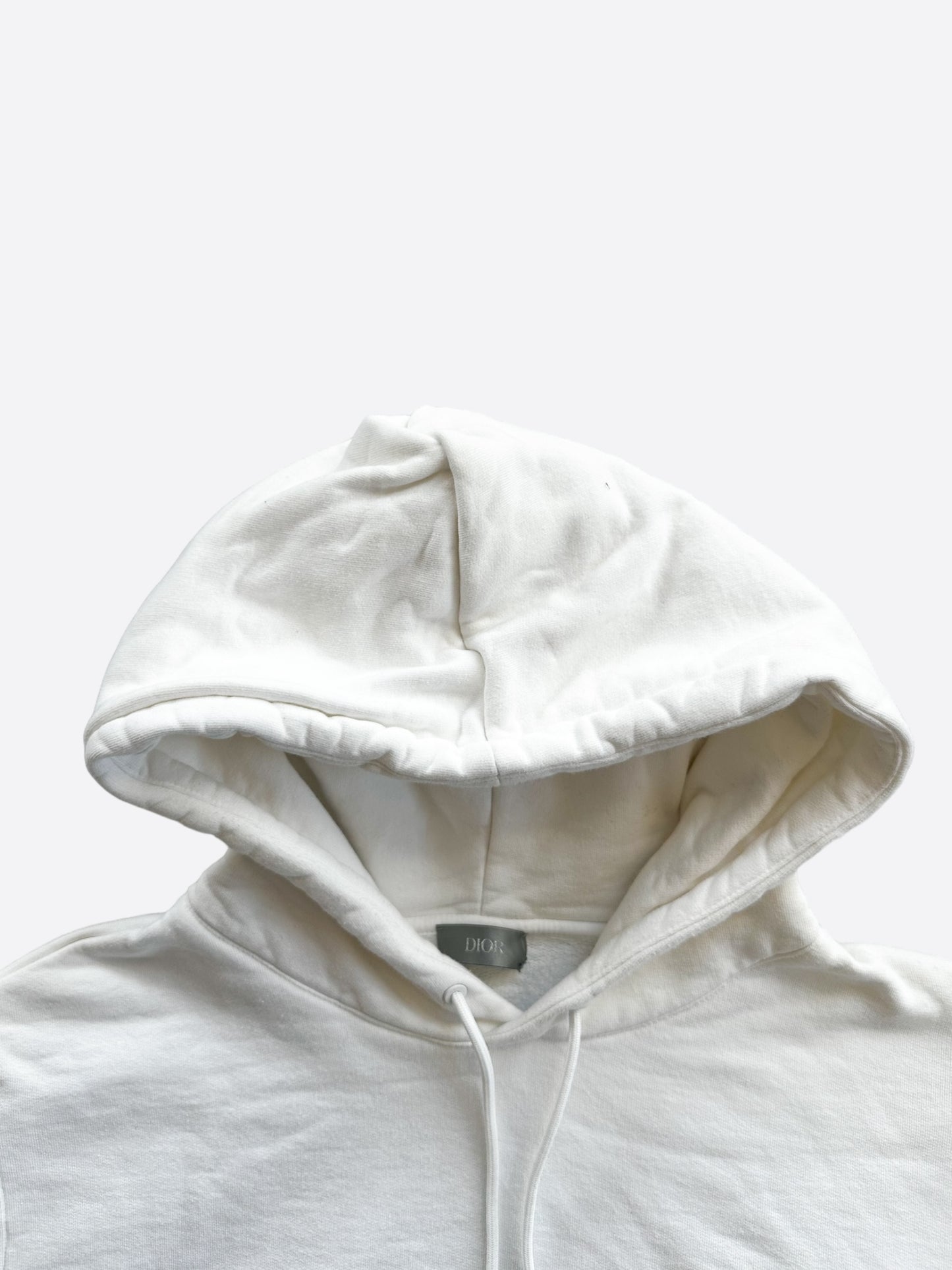 Dior Daniel Arsham White Logo Hoodie