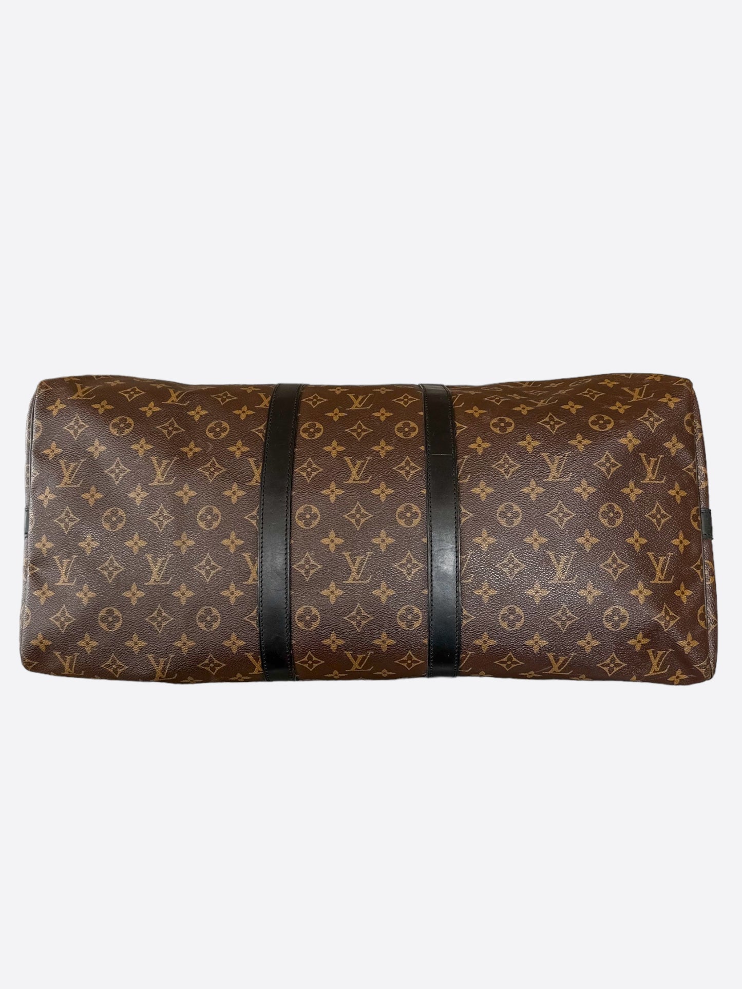 Louis Vuitton Brown Monogram Keepall 55