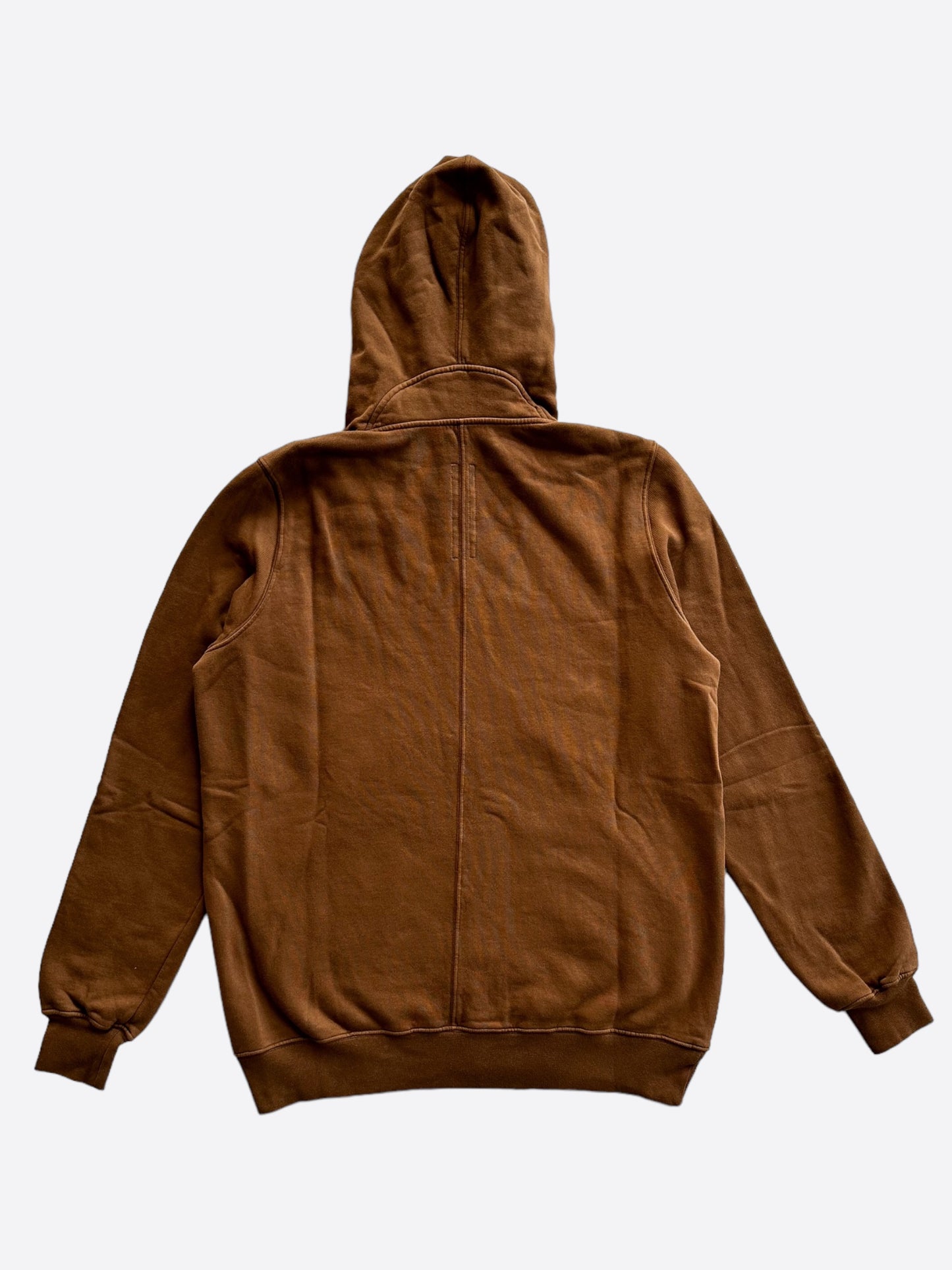 Rick Owens Khaki Brown Jumbo Gimp Hoodie