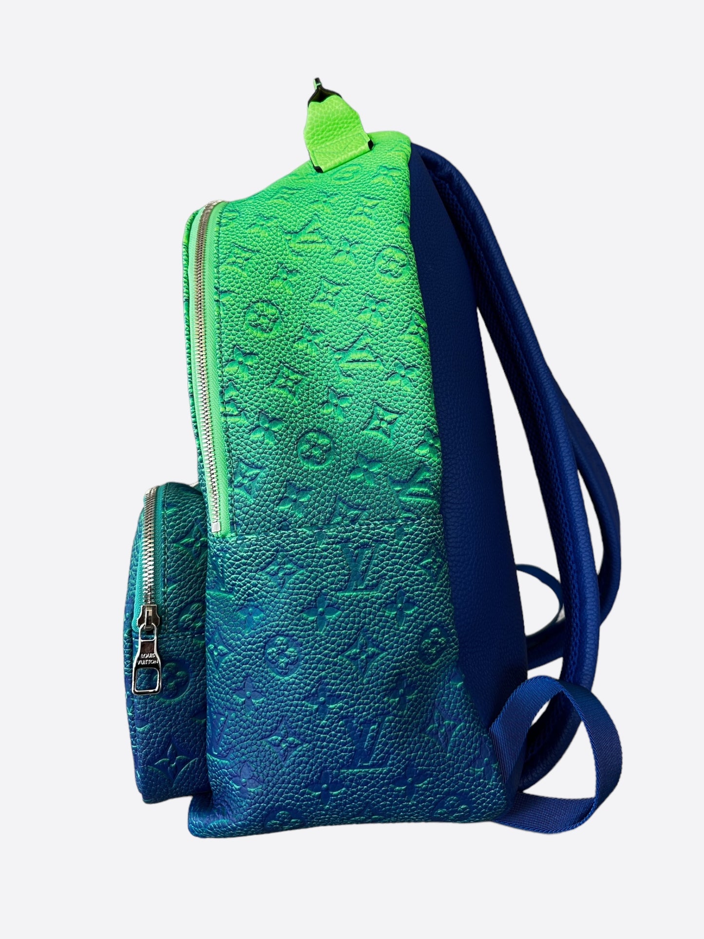 Louis Vuitton Green Taurillon Illusion Monogram Backpack