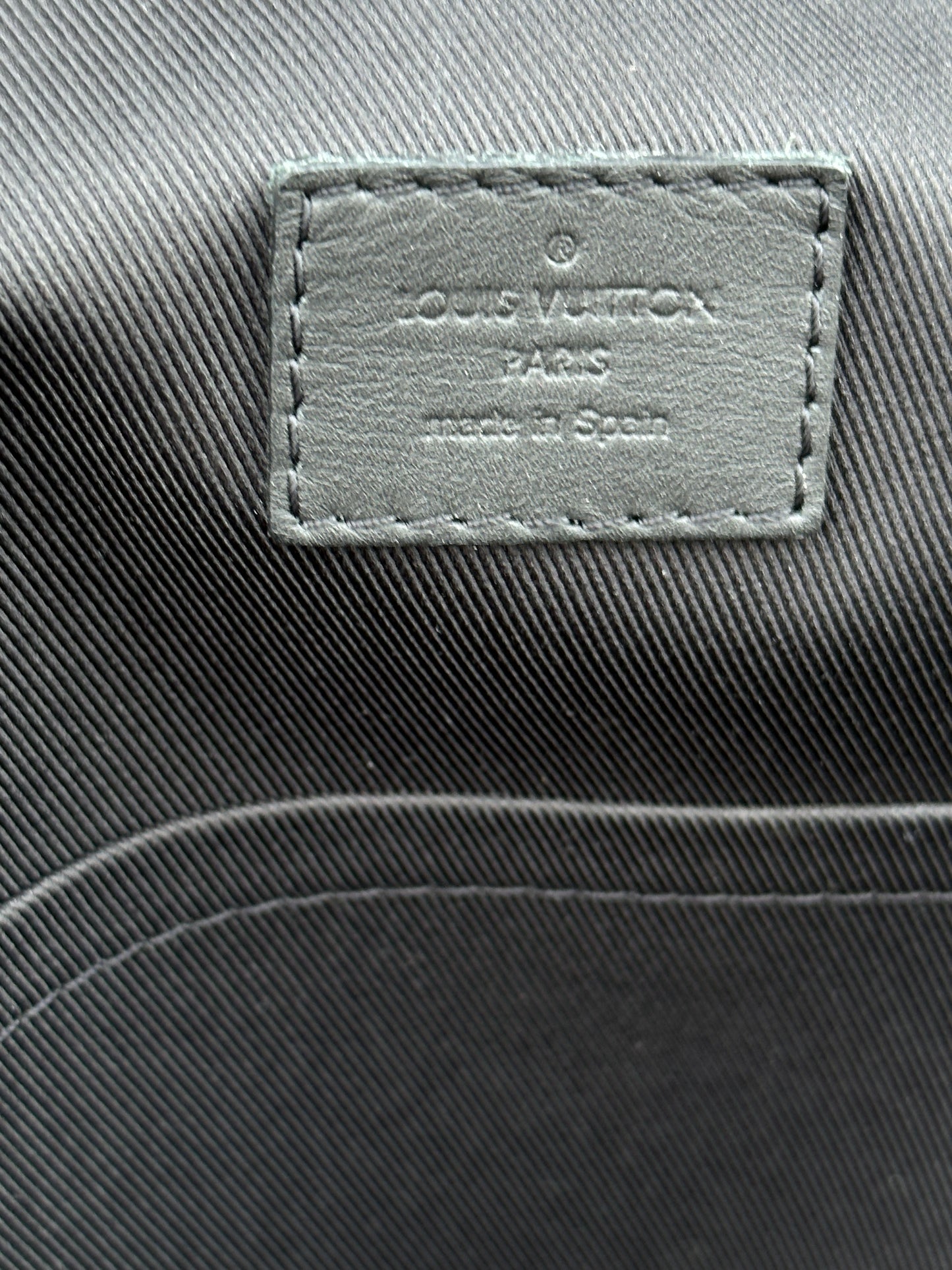 Louis Vuitton Black Damier Infini Leather Campus Backpack