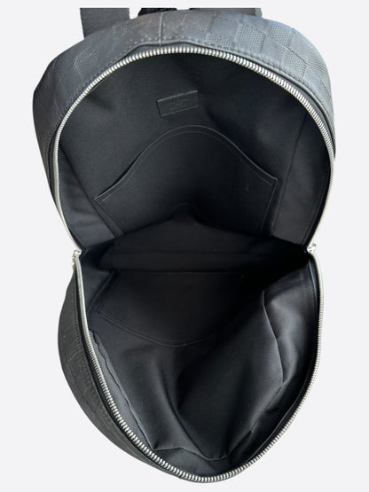 Louis Vuitton Black Damier Infini Leather Campus Backpack