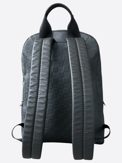 Louis Vuitton Black Damier Infini Leather Campus Backpack