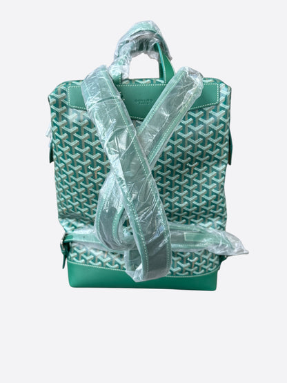 Goyard Green Cisalpin Backpack