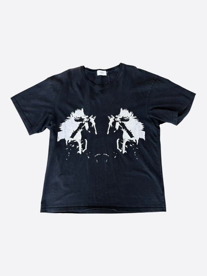 Rhude Black & White Horse Graphic T-Shirt