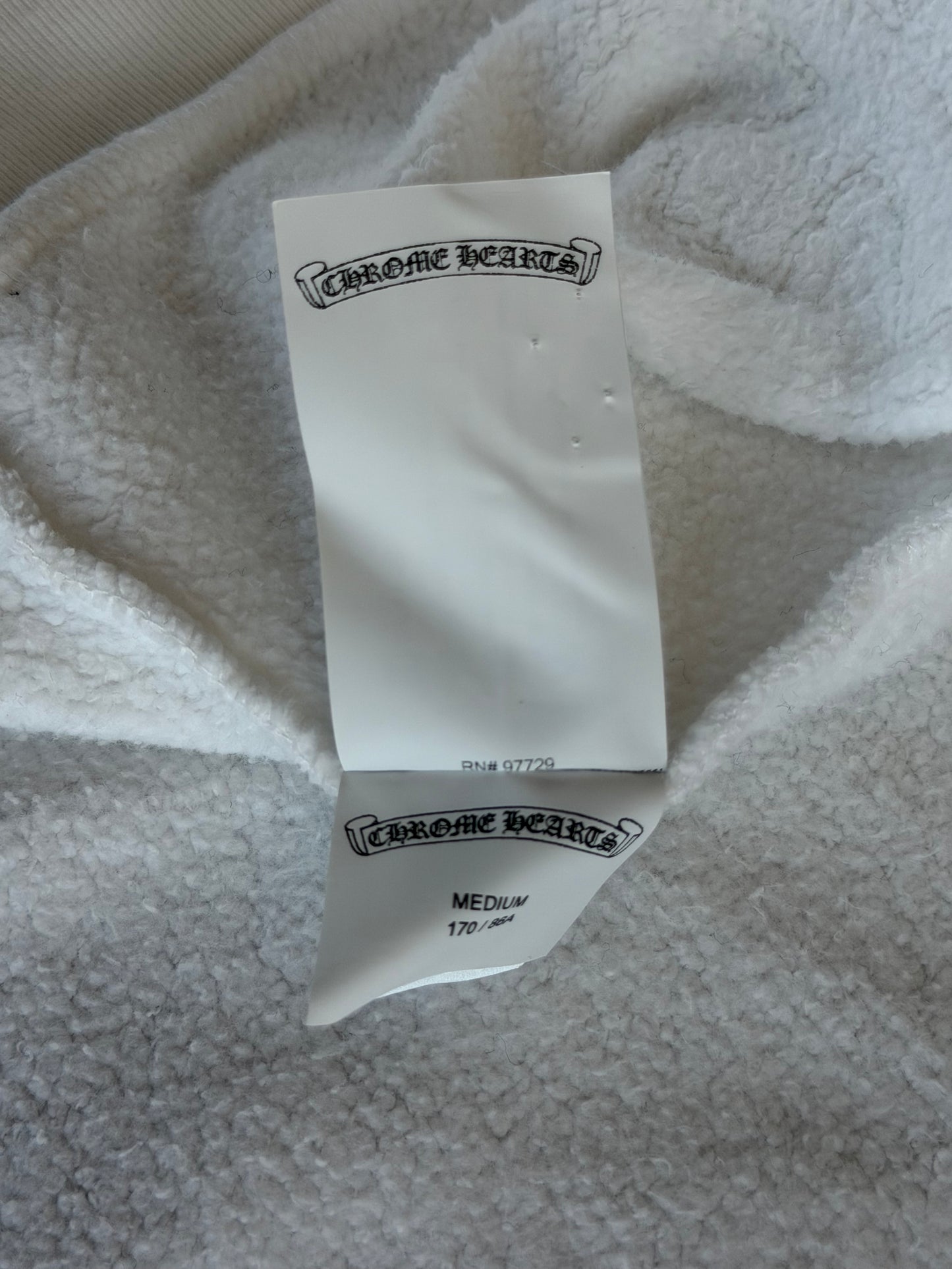Chrome Hearts White Cross Patch Sweater