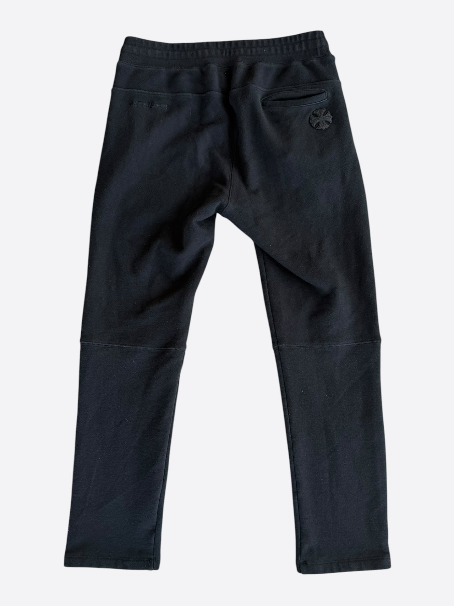 Chrome Hearts Black Cross Patch Sweatpants