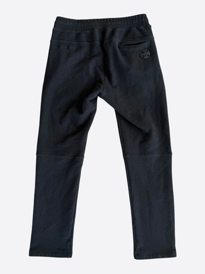 Chrome Hearts Black Cross Patch Sweatpants