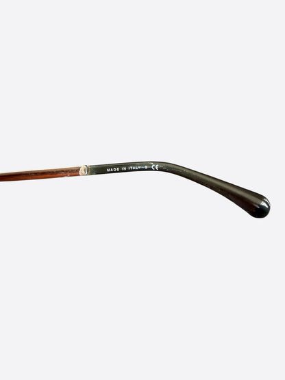 Chanel Black Butterfly Winter Pearl Sunglasses