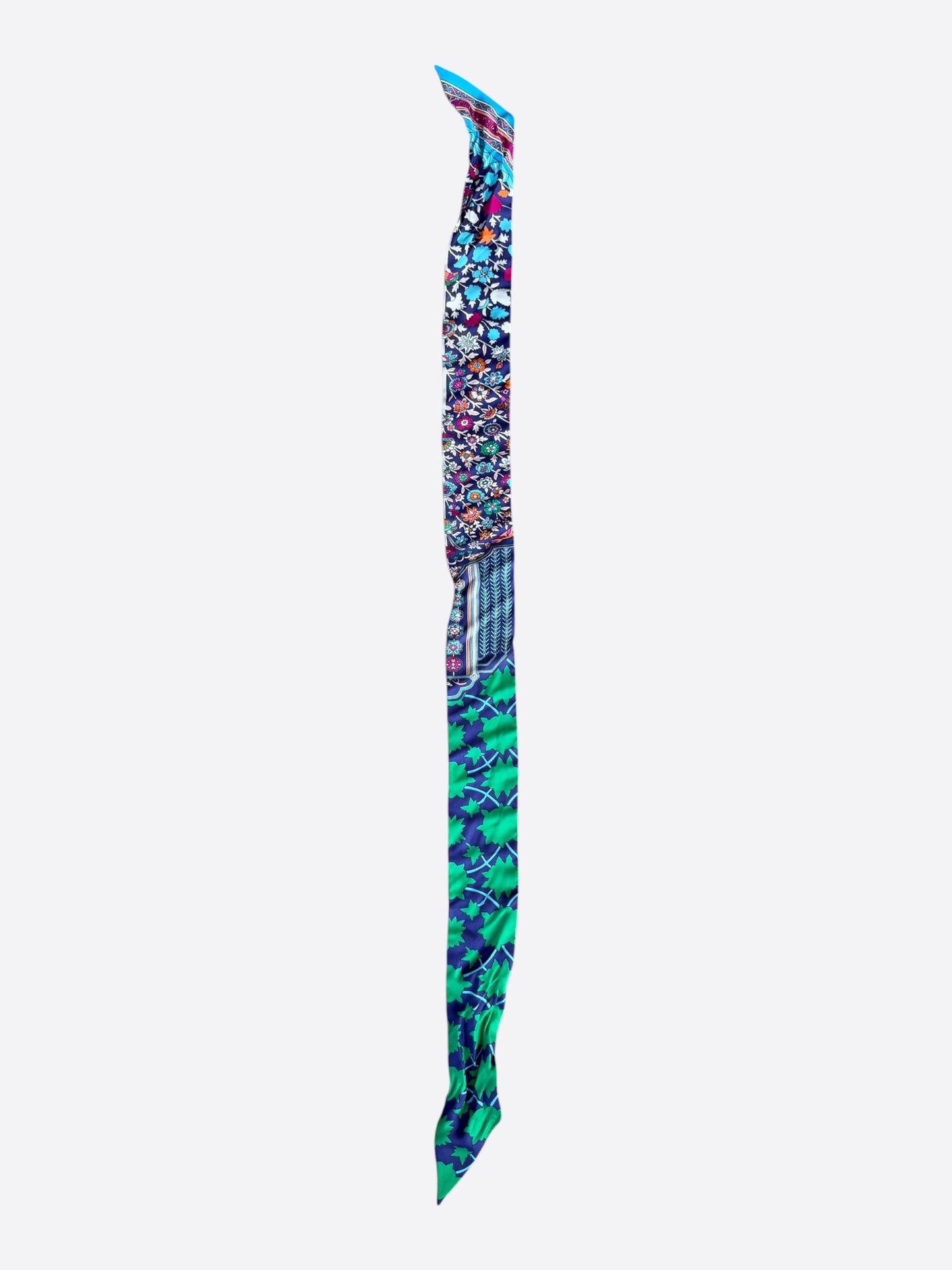 Hermes Purple & Green Tapis Persan Twilly