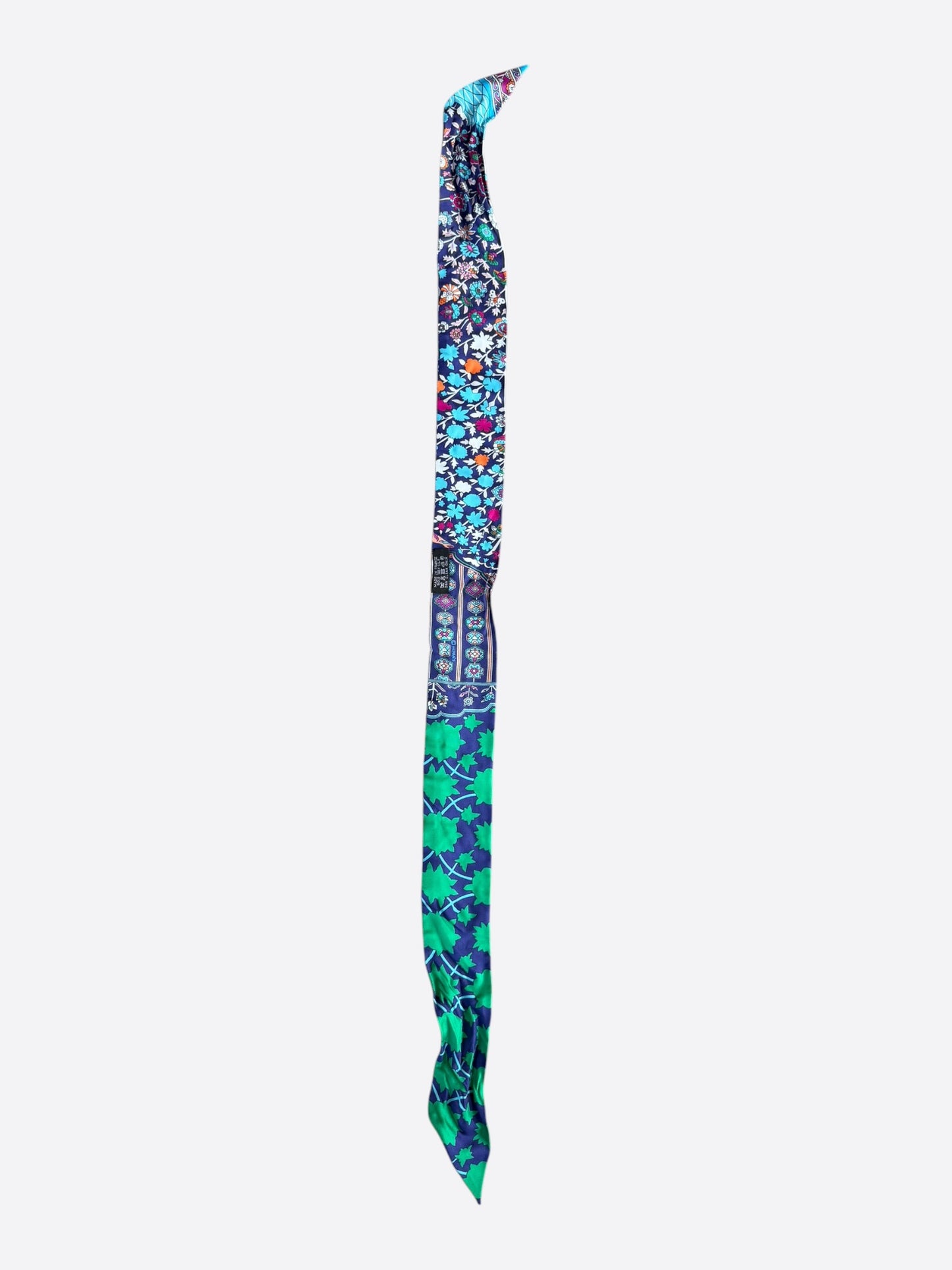 Hermes Purple & Green Tapis Persan Twilly