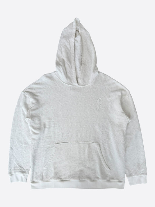 Chrome Hearts White Cross Jacquard Embroidered Hoodie