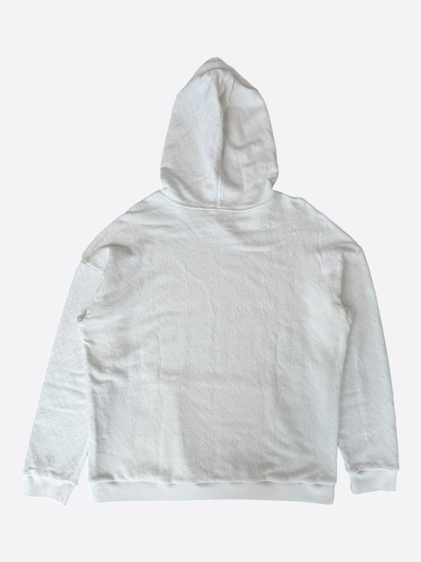 Chrome Hearts White Cross Jacquard Embroidered Hoodie