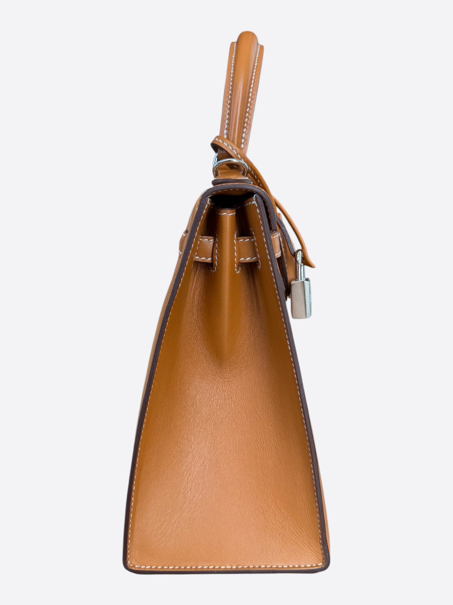 Hermes Natural Sable Butler & Palladium Hardware Kelly 25