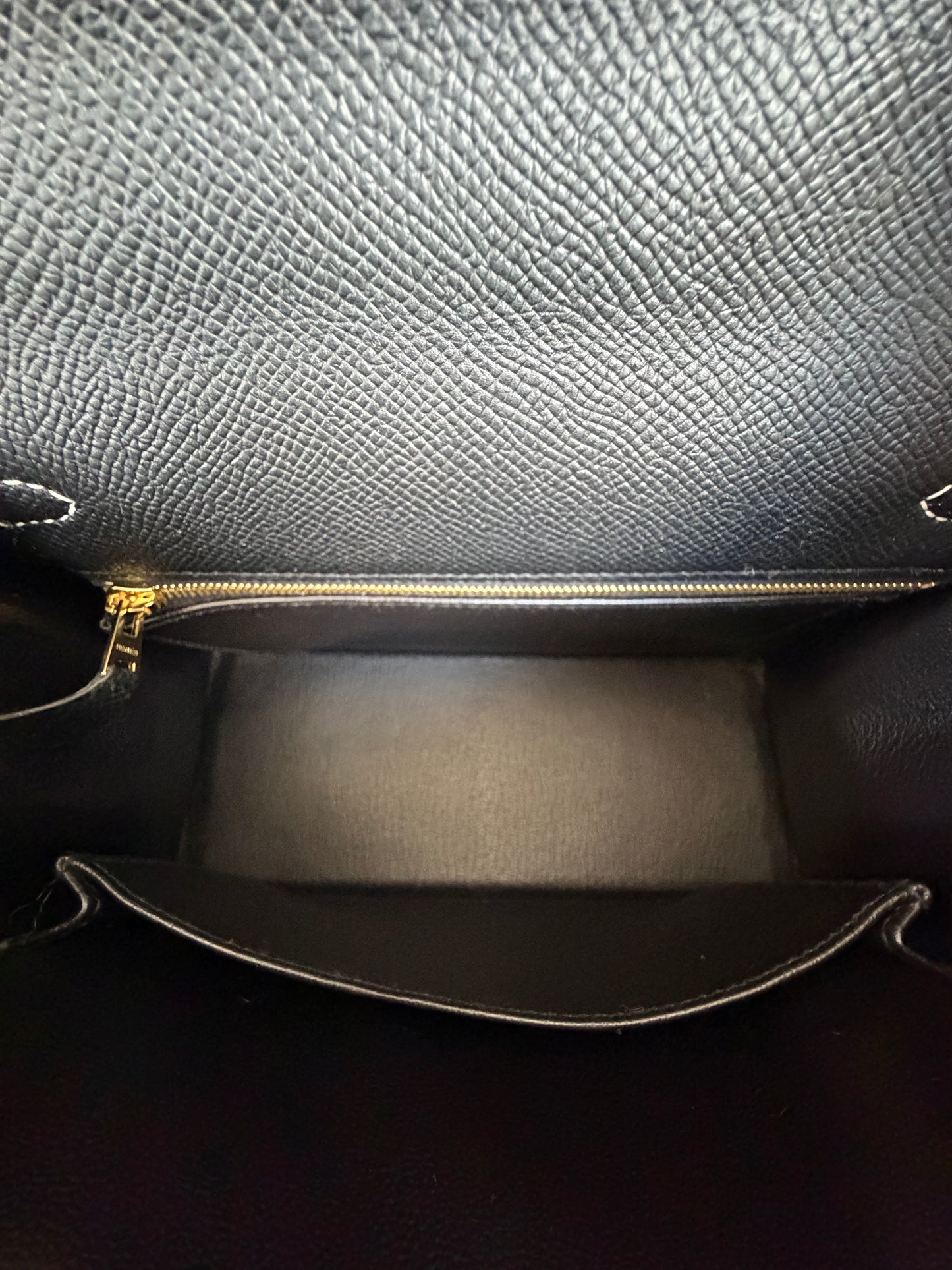 Hermes Black & Craie Epsom Kelly Sellier 25