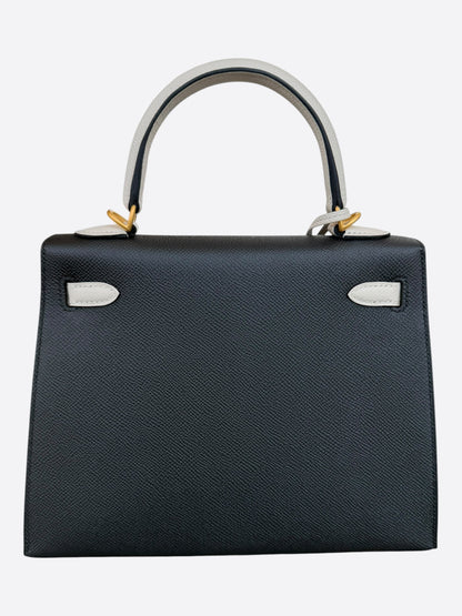 Hermes Black & Craie Epsom Kelly Sellier 25