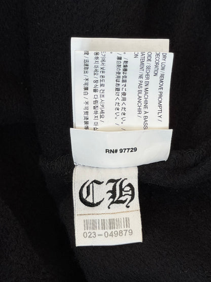 Chrome Hearts Black & Red Rolling Stones Logo Womens Sweatpants