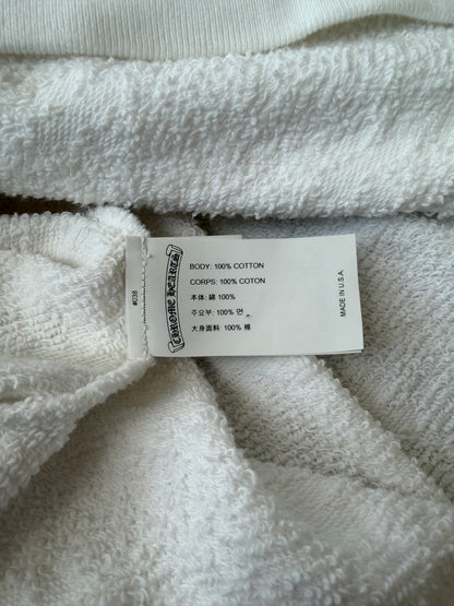 Chrome Hearts White Cross Jacquard Embroidered Hoodie