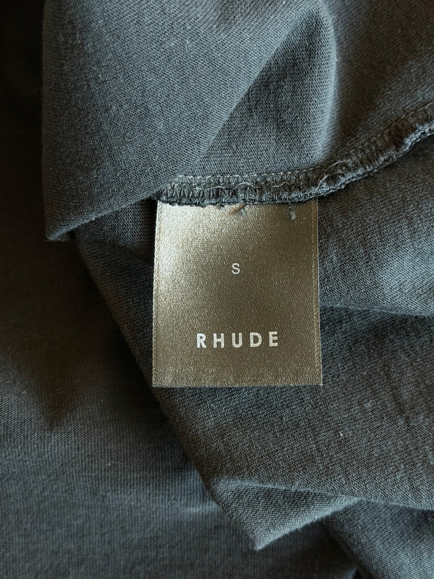 Rhude Black, White & Blue Moonlight Graphic T-Shirt