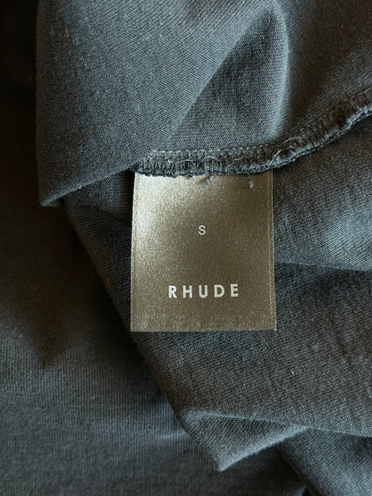 Rhude Black, White & Blue Moonlight Graphic T-Shirt