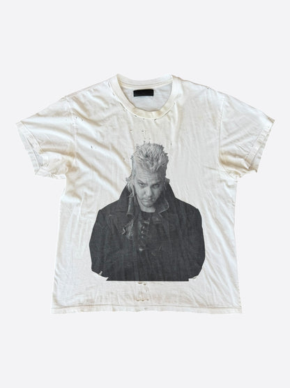 Amiri White Distressed The Lost Boys Graphic T-Shirt
