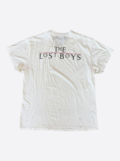 Amiri White Distressed The Lost Boys Graphic T-Shirt