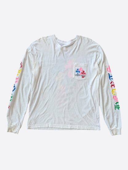 Chrome Hearts White & Multicolor Cross Longsleeve T-Shirt