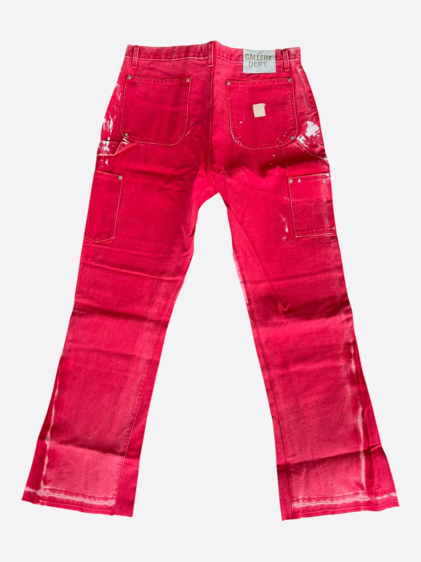Gallery Dept Red LA Flare Carpenter Pants